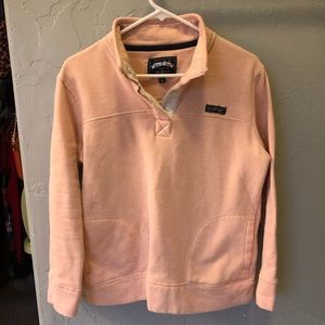 Thick Pink Pull-over with pockets